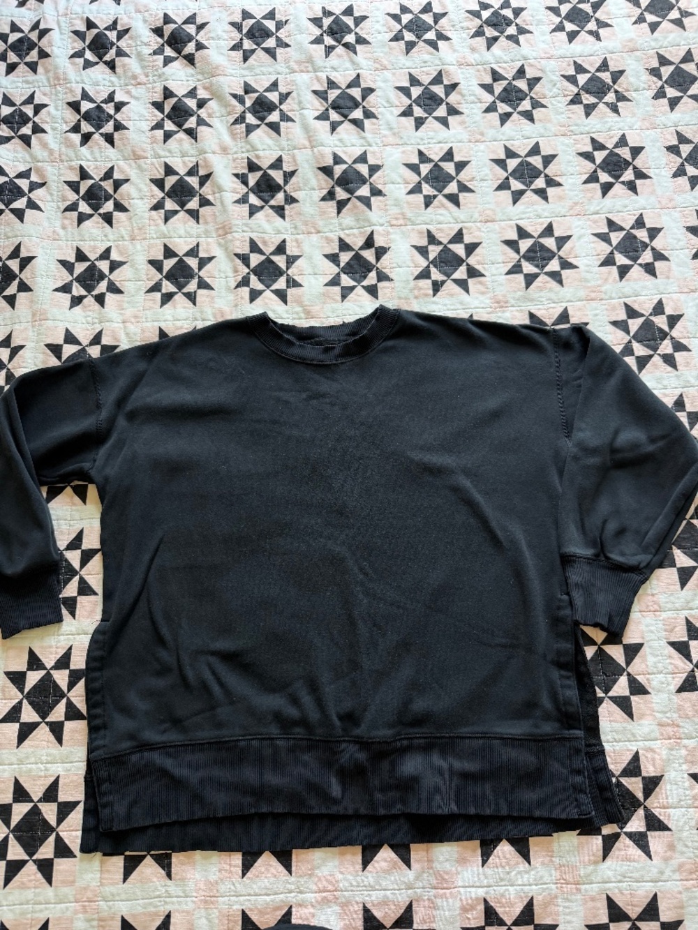 Aerie Black crew neck